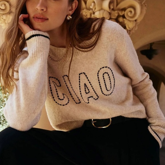 Z Supply Sweaters - Z Supply Light Oatmeal Ciao Milan Sweater Small Beige